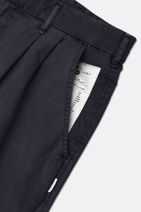 GROCERY WASHED WIDE CHINO PANTS/ CHARCOAL - GROGROCERY