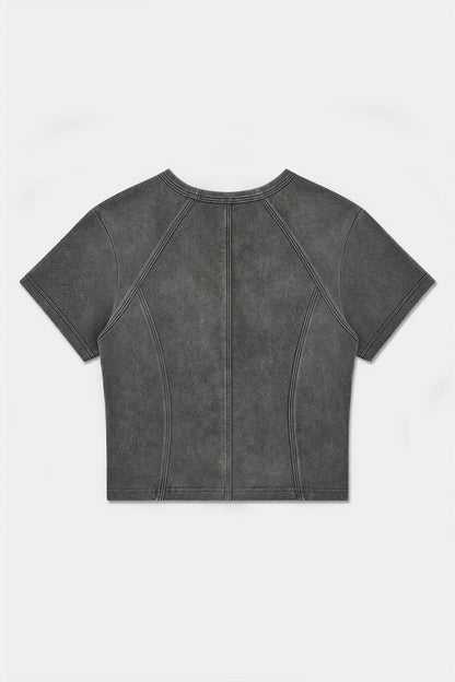 GROCERY WASHED SMALL LOGO BABY TEE/ BLACK
