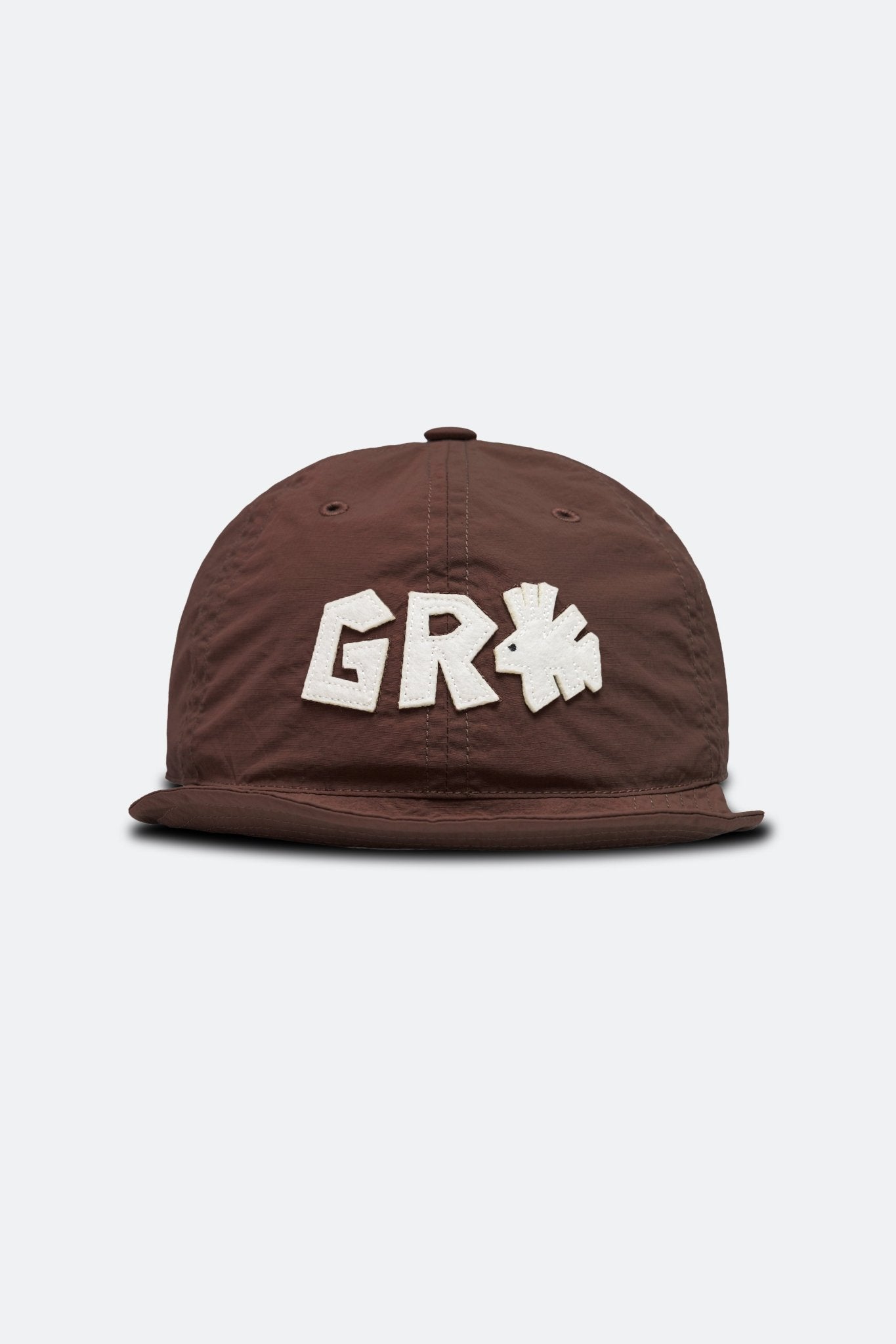 GROCERY x CLUB STUBBORN GEOMETRIC LION FISH CAP/ BORWN - GROGROCERY