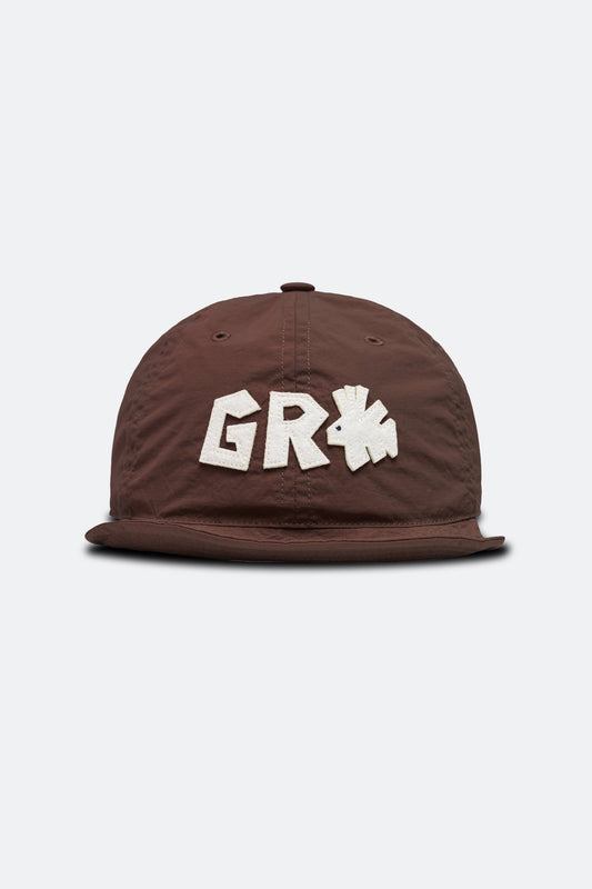 GROCERY x CLUB STUBBORN GEOMETRIC LION FISH CAP/ BORWN - GROGROCERY