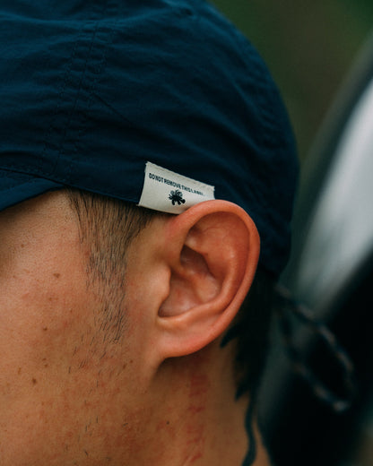 GROCERY x CLUB STUBBORN GEOMETRIC LION FISH CAP/ NAVY - GROGROCERY