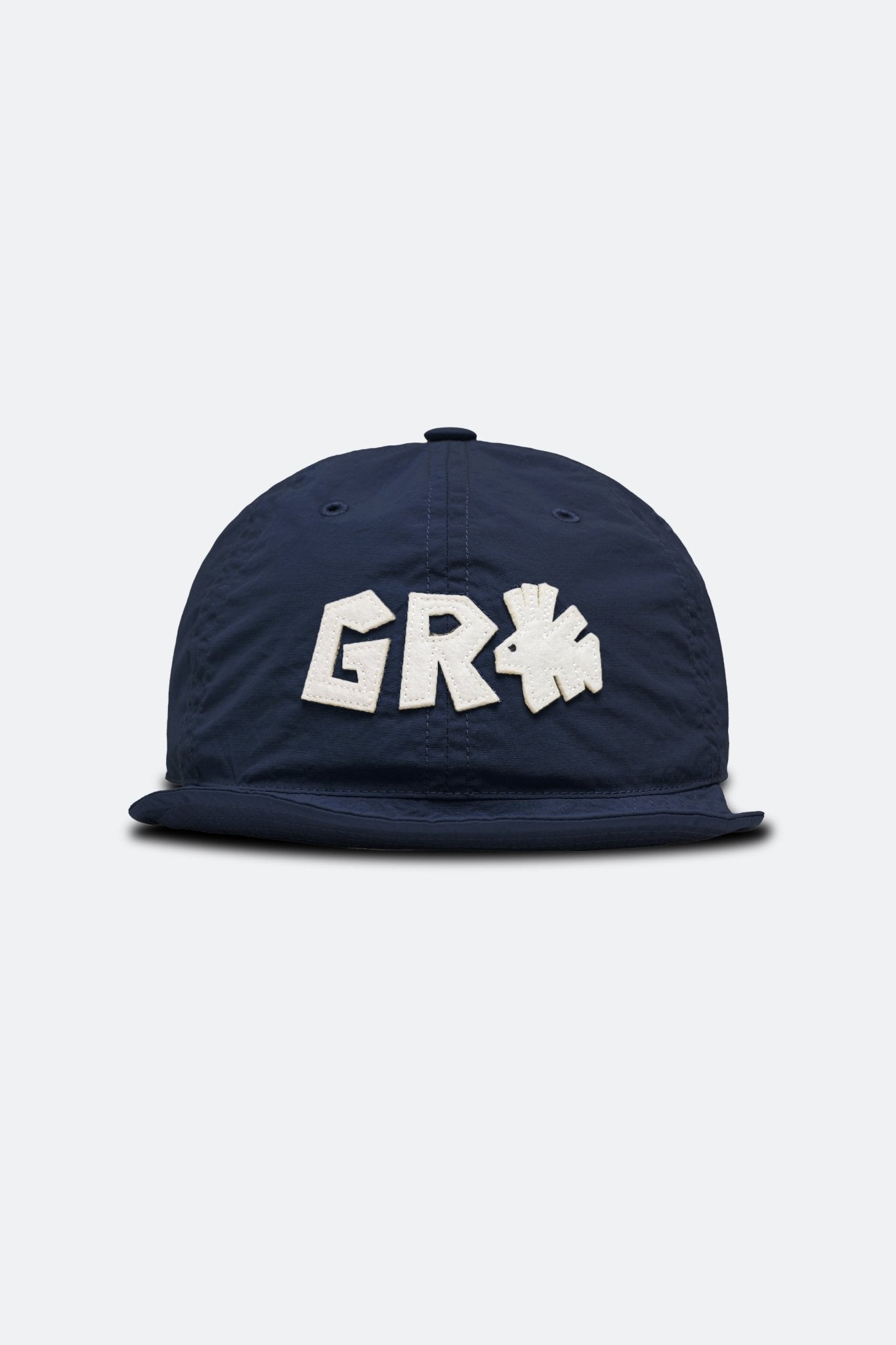 GROCERY x CLUB STUBBORN GEOMETRIC LION FISH CAP/ NAVY - GROGROCERY