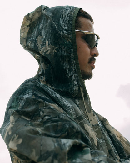 GROCERY x CLUB STUBBORN THE DEFENDER HOODIE/ WOOD CAMO - GROGROCERY