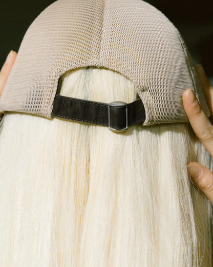 GROCERY X FOOTLOOSE TYCOON DISTRESSED TRUCKER CAP/ WASHED BLACK - GROGROCERY