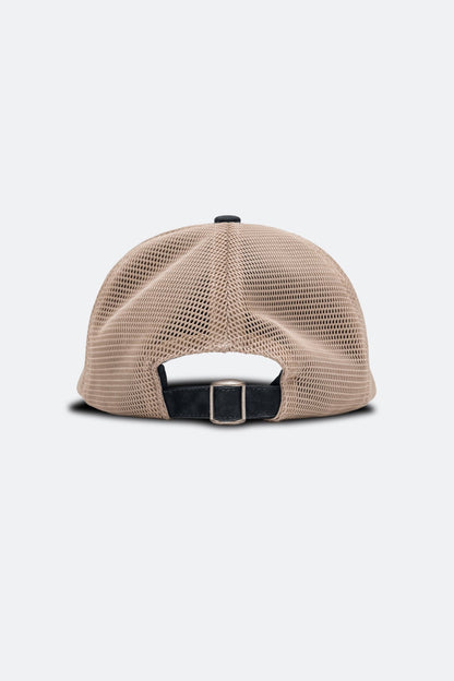 GROCERY X FOOTLOOSE TYCOON DISTRESSED TRUCKER CAP/ WASHED BLACK - GROGROCERY