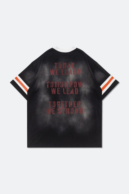 GROCERY X FOOTLOOSE TYCOON TOGETHER WE STRONG WASHED TEE/ BLACK - GROGROCERY