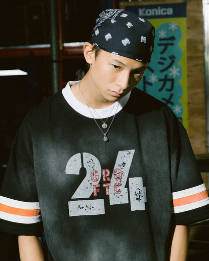 GROCERY X FOOTLOOSE TYCOON TOGETHER WE STRONG WASHED TEE/ BLACK - GROGROCERY