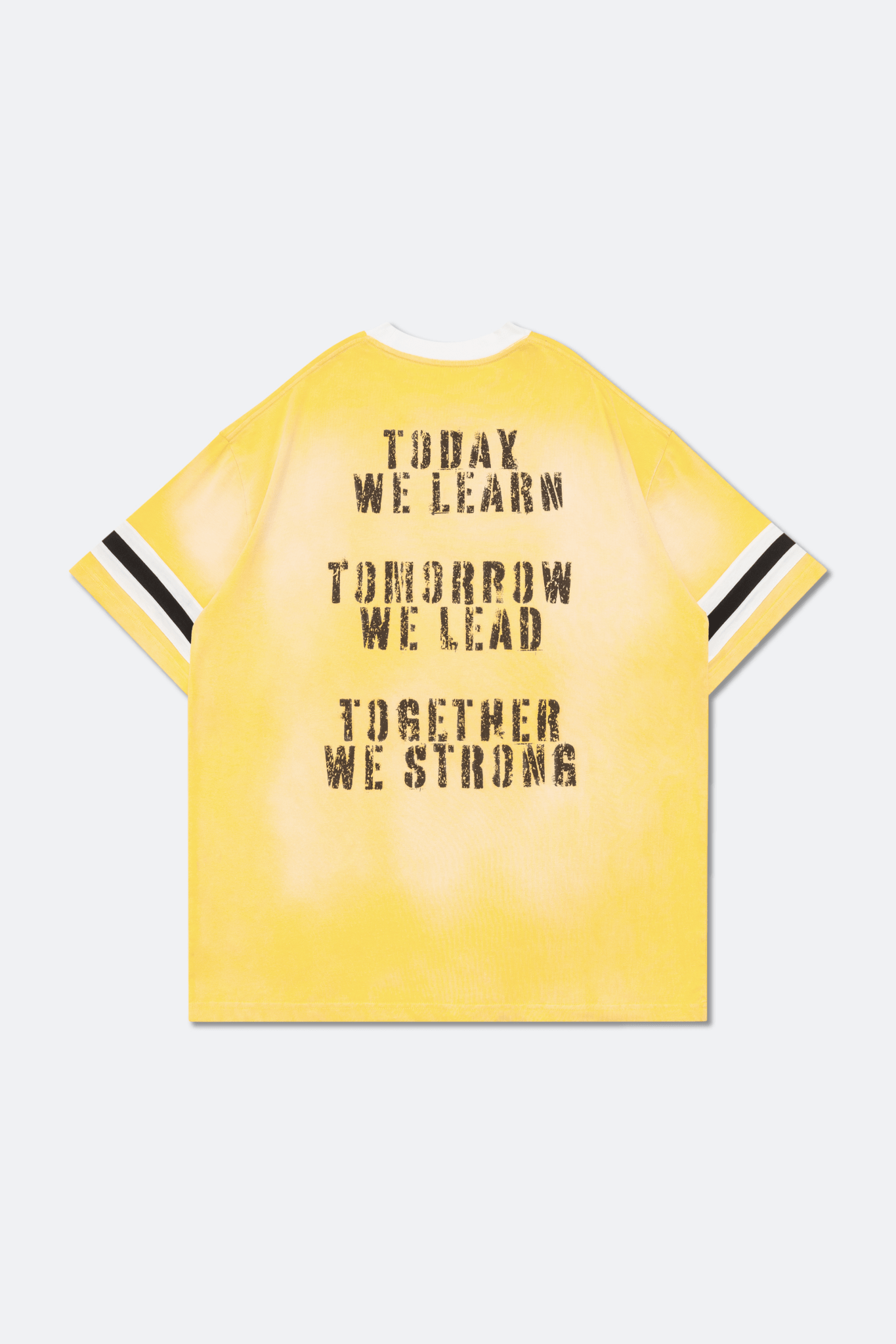 GROCERY X FOOTLOOSE TYCOON TOGETHER WE STRONG WASHED TEE/ YELLOW - GROGROCERY