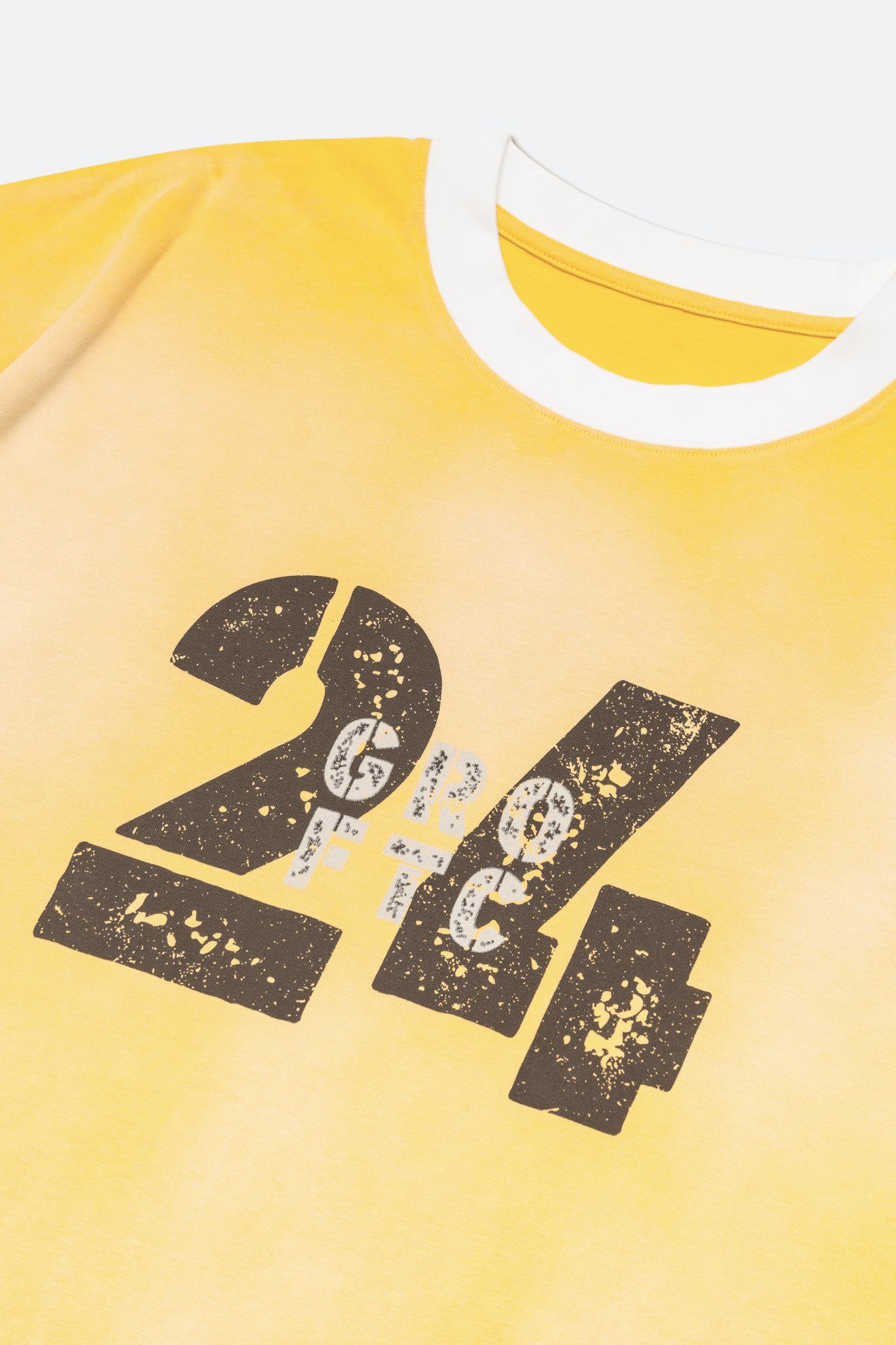 GROCERY X FOOTLOOSE TYCOON TOGETHER WE STRONG WASHED TEE/ YELLOW - GROGROCERY