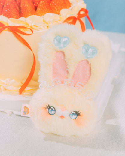 GROCERY x GRRRR FLUFFY PUDDING HEADBAND/ BUTTER YELLOW - GROGROCERY