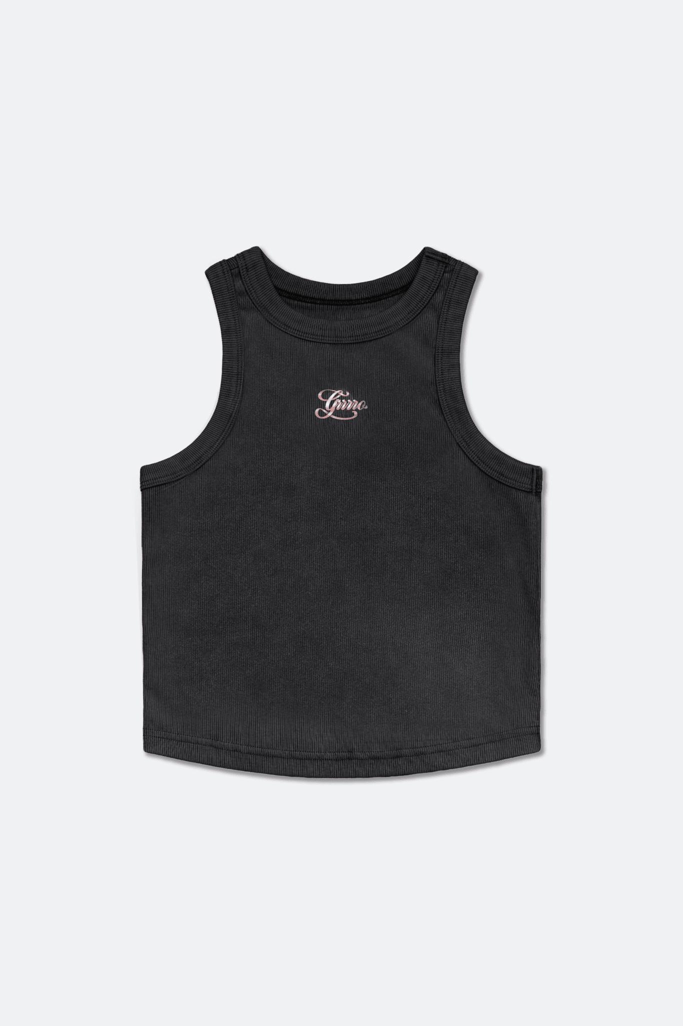 GROCERY x GRRRR LOGO WASHED TANK TOP/ BLACK - GROGROCERY