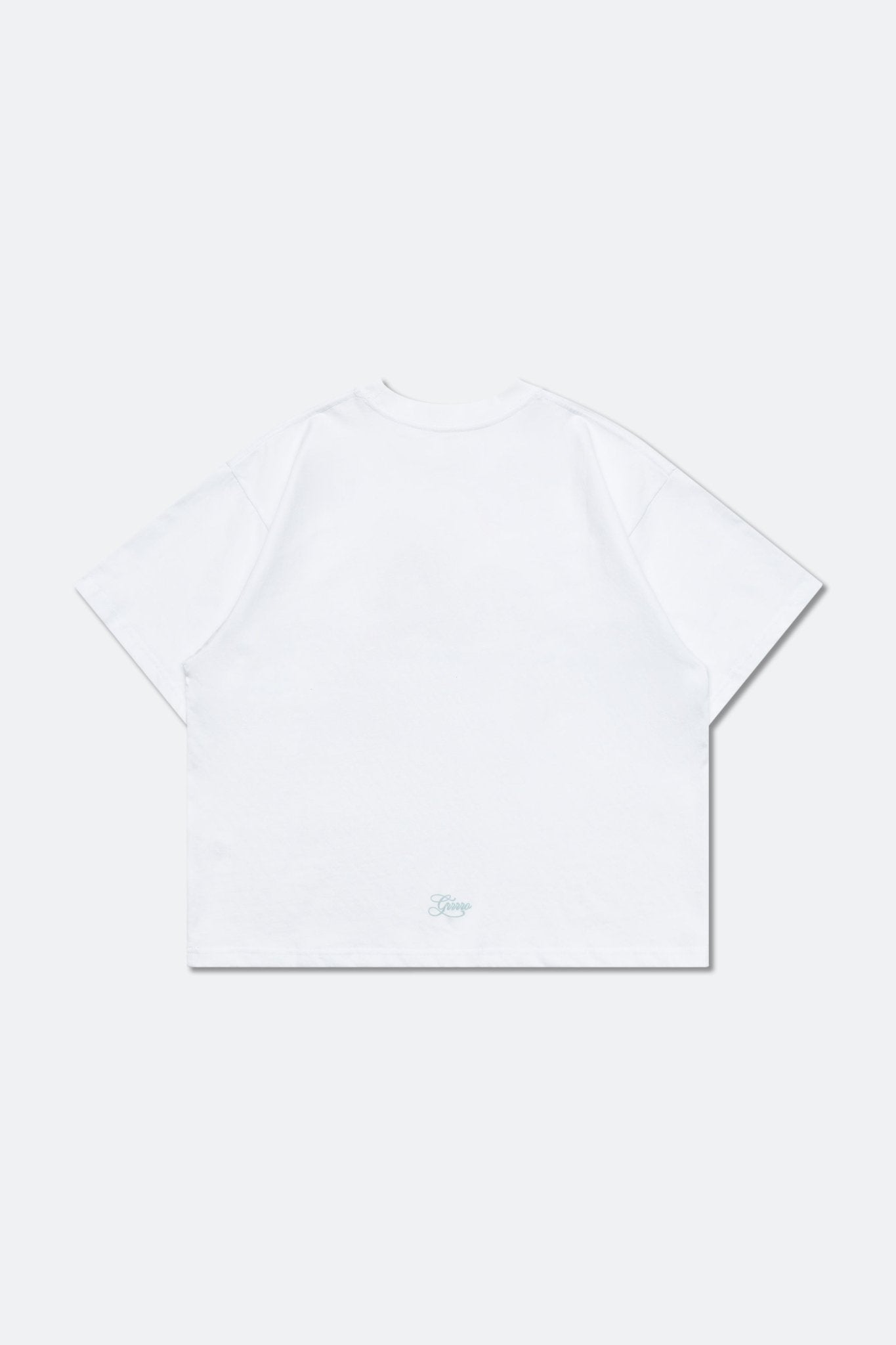GROCERY x GRRRR PUDDING & CIJEO OVERSIZED TEE/ WHITE - GROGROCERY