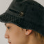 GROCERY x KATOL WASHED EMBROIDERY LOGO BUCKET HAT/ WASHED BLACK - GROGROCERY