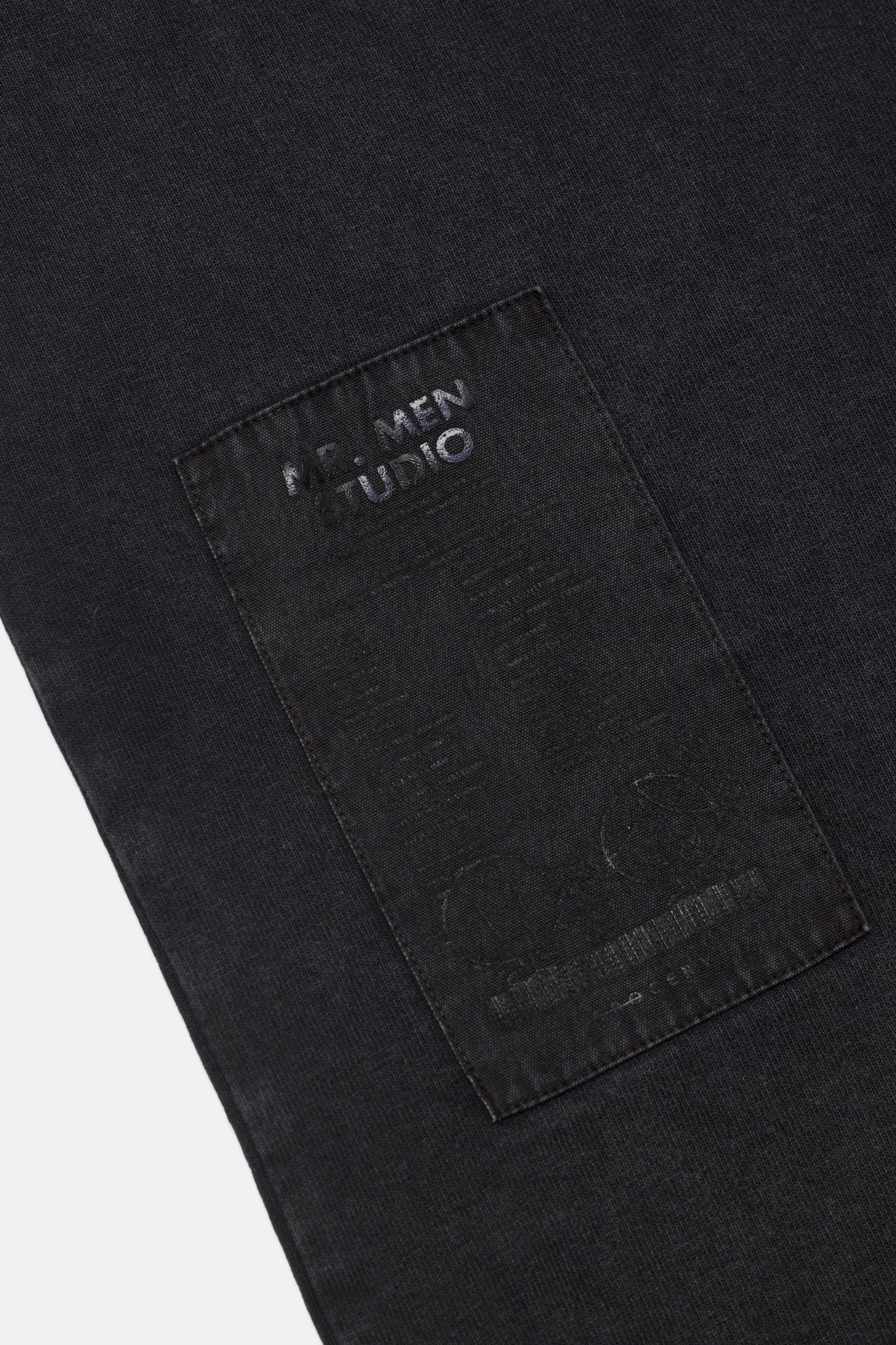 GROCERY X MR MEN STUDIO SKETCH GRAPHIC TEE/ WASHED BLACK - GROGROCERY