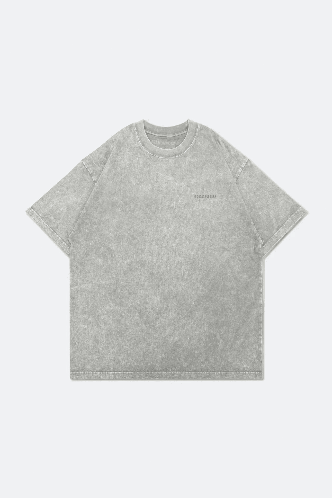GROCERY X MR. OWLMAN & FRIENDS MONA LISA WASHED TEE/ GREY - GROGROCERY
