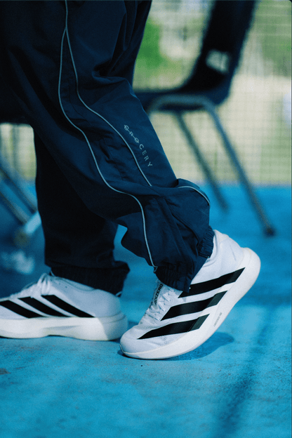 GROCERY X NEEDLESS REFLECTIVE TRACK PANTS/ TEAL BLUE - GROGROCERY