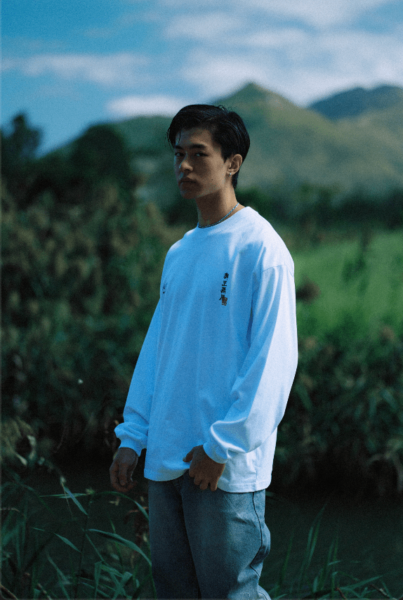 GROCERY X NEEDLESS WE GROW FROM RESPECT LONG TOP/ WHITE - GROGROCERY