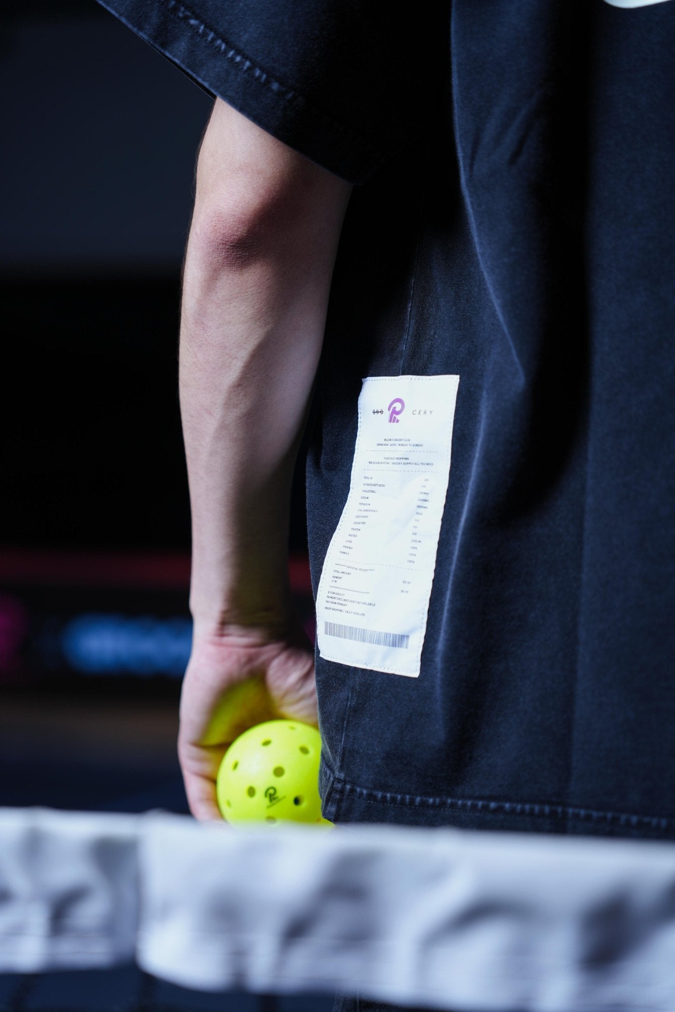 GROCERY x PICK AND MATCH WASHED LOGO BOXY TEE/ BLACK - GROGROCERY