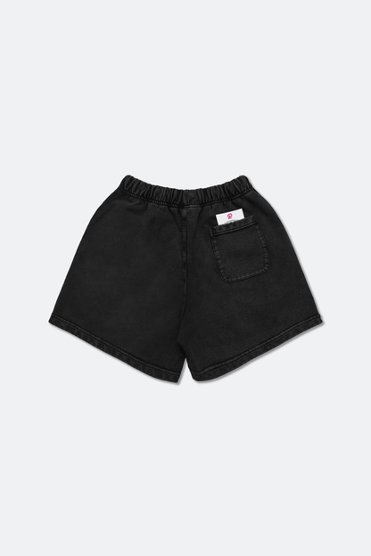 GROCERY x PICK AND MATCH WASHED SWEAT SHORTS/ BLACK - GROGROCERY