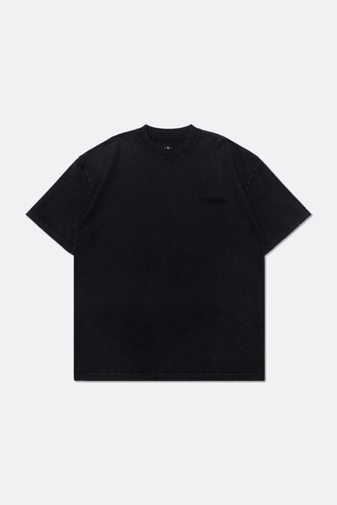 GROCERY x ROARING CENTURY WASHED GRAPHIC INVOICE TEE/ WASHED BLACK - GROGROCERY