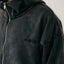 GROCERY x ROARING CENTURY WASHED ZIP UP HOODIE/ WASHED BLACK - GROGROCERY