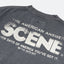 GROCERY X SCENE PAINTED CLASSIC WASHED POCKET INVOICE/ STEEL GRAY - GROGROCERY