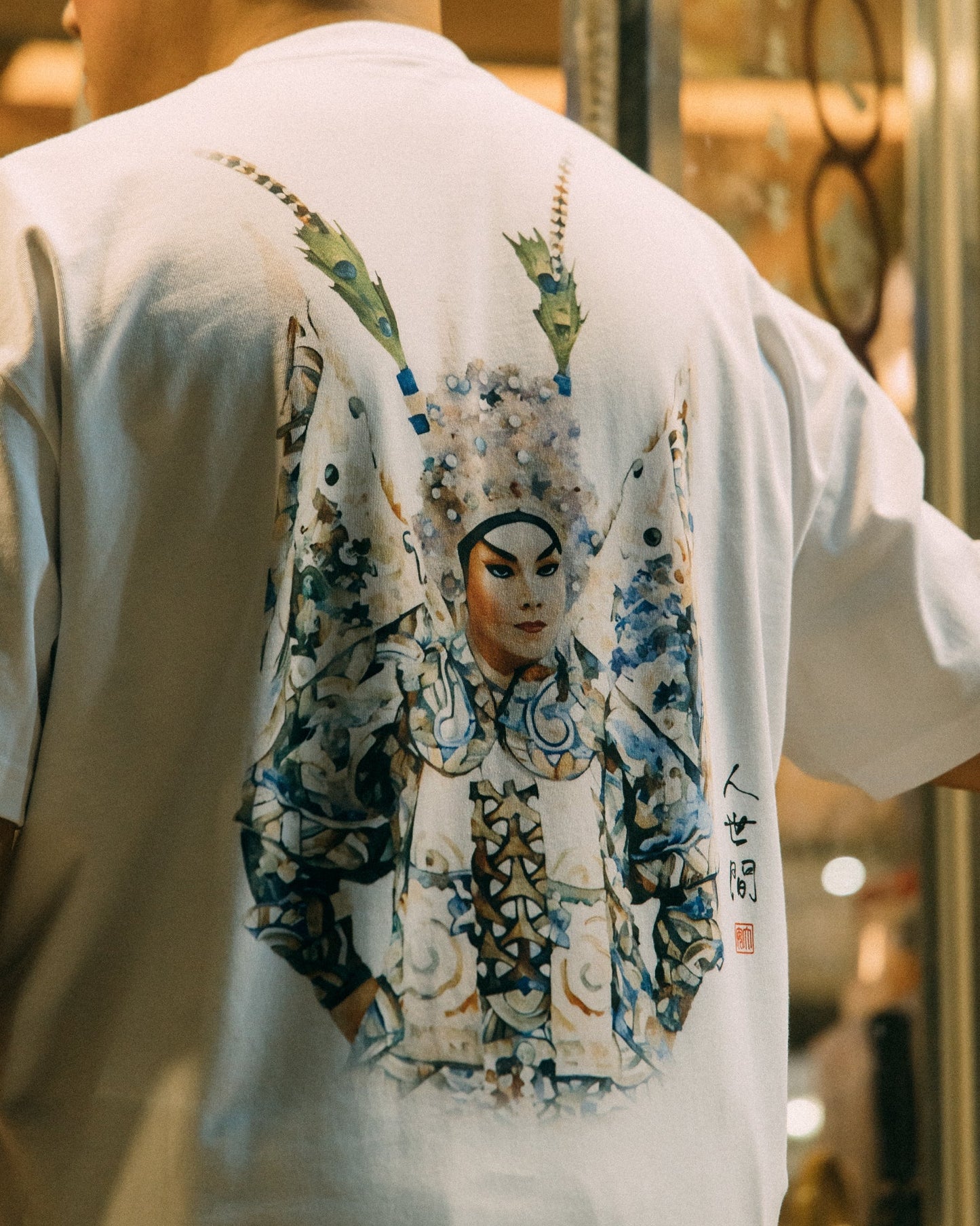 GROCERY x TAI ON x CHINYIN A LIFELONG JOURNEY GRAPHIC TEE/ WHITE - GROGROCERY