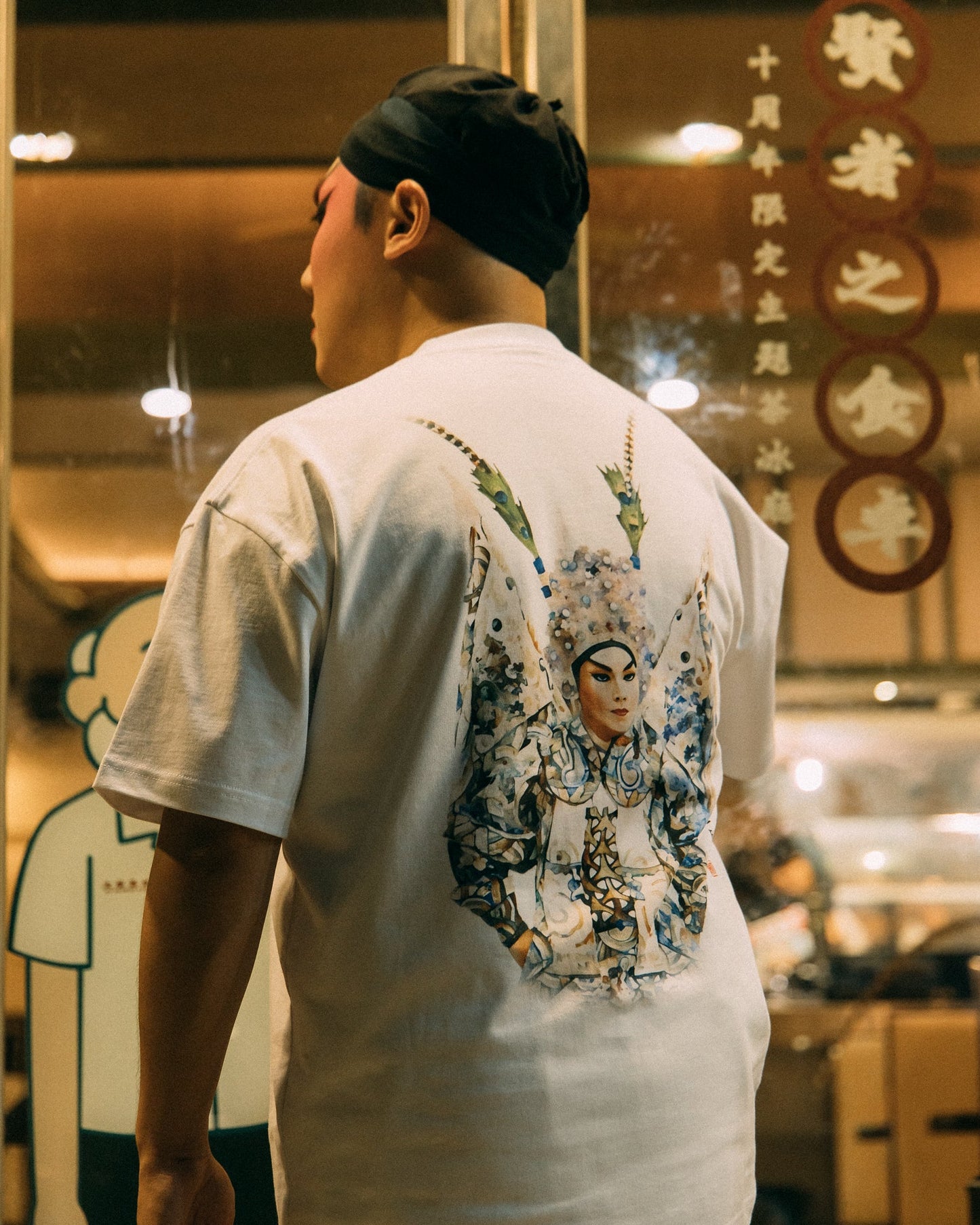 GROCERY x TAI ON x CHINYIN A LIFELONG JOURNEY GRAPHIC TEE/ WHITE - GROGROCERY