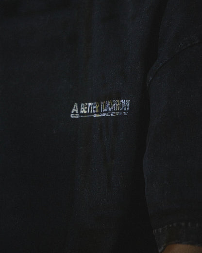 GROCERY x TOOMORE A BETTER TOMORROW MOVIE POSTER WASHED TEE/ BLACK - GROGROCERY