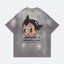 GROCERY x TOY QUBE ASTRO BOY BIG HEAD TEE/ WASHED GREY - GROGROCERY