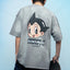 GROCERY x TOY QUBE ASTRO BOY BIG HEAD TEE/ WASHED GREY - GROGROCERY