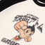 GROCERY x TOY QUBE ASTRO BOY GRAPHIC RAGLAN LONG TOP/ BLACK & CREAM - GROGROCERY