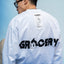 GROCERY x TOY QUBE ASTRO BOY INVOICE LONG TOP/ WHITE - GROGROCERY