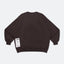 GROCERY x TOY QUBE ASTRO BOY REVERSIBLE LOGO SWEATER/ CHARCOAL BROWN - GROGROCERY