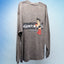 GROCERY x TOY QUBE ASTRO BOY WASHED HEART LONG TOP/ WASHED CHARCOAL - GROGROCERY