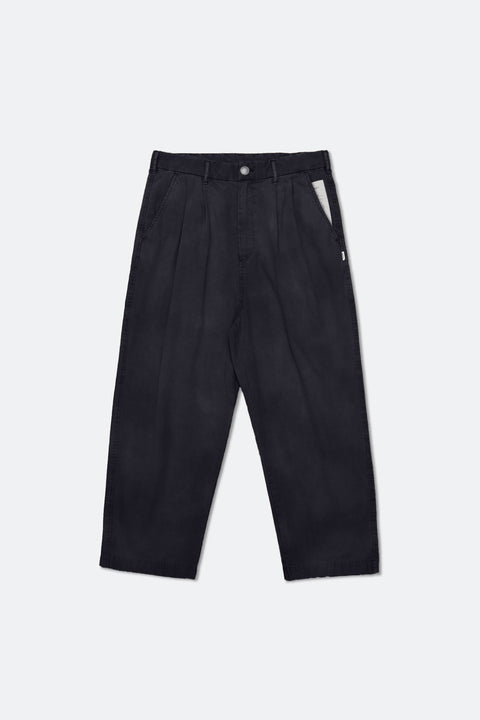 GROCERY WASHED WIDE CHINO PANTS/ CHARCOAL