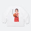 Grodesign - Do You Like Basketball White Long Top by K Chung - GROGROCERY