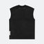 GROSPORTS WASHED ACTIVE ESSENTIALS SLEEVELESS T - SHIRT/ BLACK - GROGROCERY