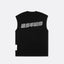 GROSPORTS x OLIVER XU GDS COTTON SPANDEX BLEND INVOICE SLEEVELESS T - SHIRT/ BLACK - GROGROCERY