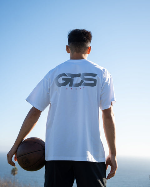 GROSPORTS x OLIVER XU GDS LOGO TEE/ WHITE - GROGROCERY