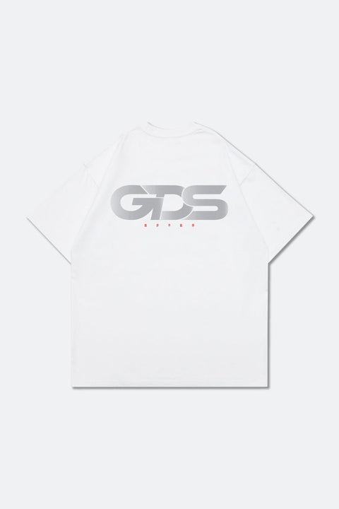 GROSPORTS x OLIVER XU GDS LOGO TEE/ WHITE - GROGROCERY