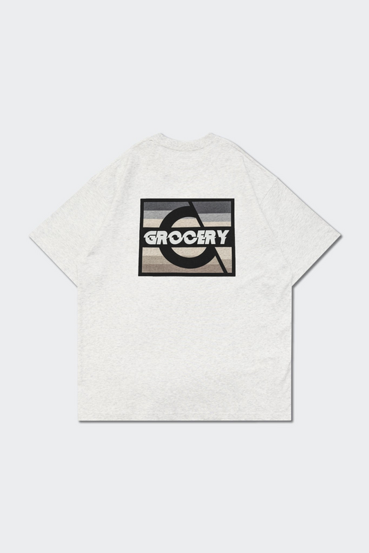 GROCERY 3M G-LOGO TEE/ GREY