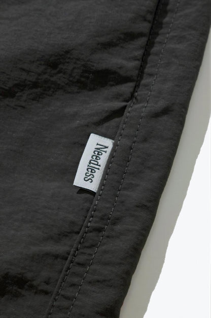 NEEDLESS SS26 NYLON SHORTS/ BLACK