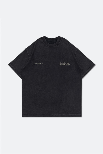 GROCERY KB 6.0 CHAMPIONSHIP WASHED TEE BY ADAM LISTER/ BLACK