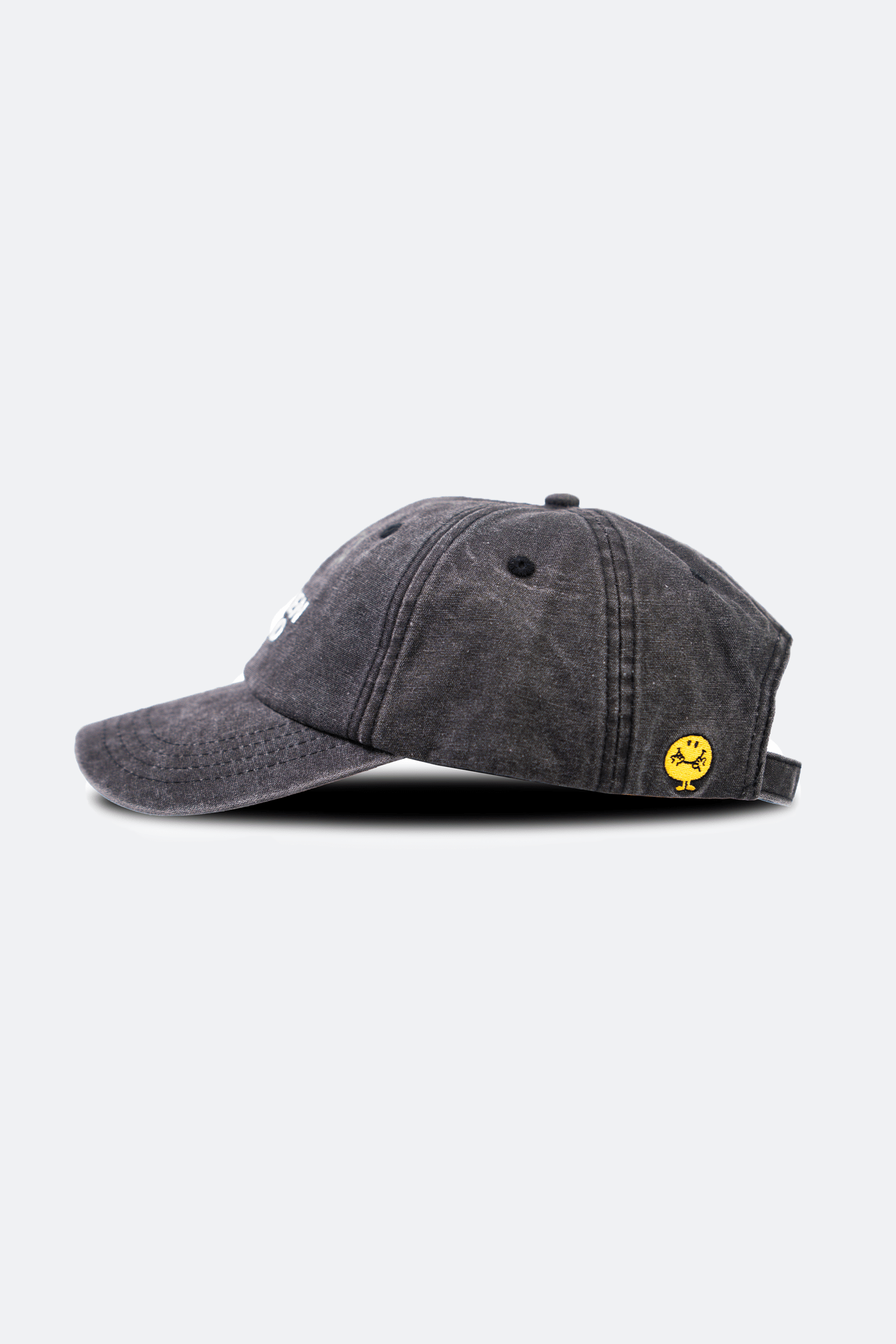 MR. MEN STUDIO MR. HAPPY DISTRESSED WASHED CAP - GROGROCERY