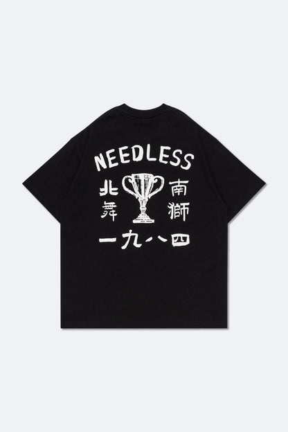NEEDLESS 1984 CHAMPIONSHIP TEE/ BLACK - GROGROCERY