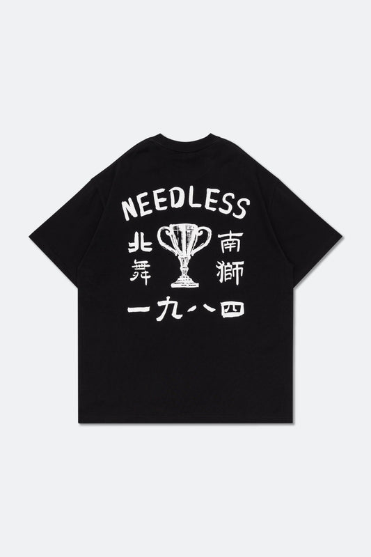 NEEDLESS 1984 CHAMPIONSHIP TEE/ BLACK - GROGROCERY