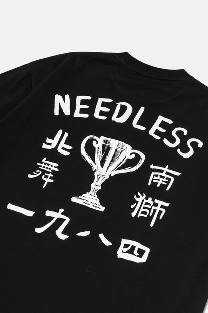 NEEDLESS 1984 CHAMPIONSHIP TEE/ BLACK - GROGROCERY