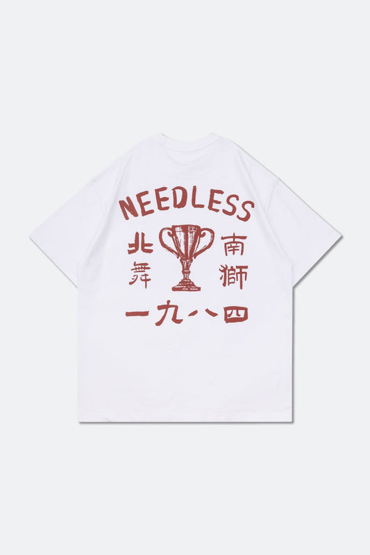 NEEDLESS 1984 CHAMPIONSHIP TEE/ WHITE - GROGROCERY