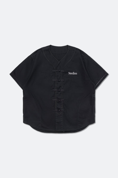 NEEDLESS EMBROIDERY KUNG FU JACKET/ BLACK - GROGROCERY